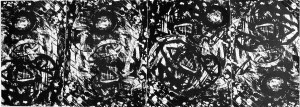 Bewegung im Stillstand, G 93 (Q), 1988, 40 x 120 cm