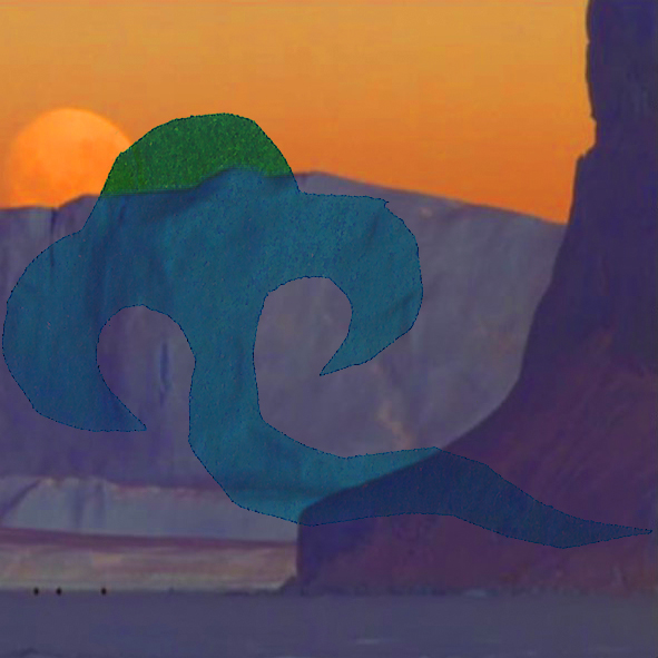 Mashup von Juliane Duda zu dem Buch von Christa Reinig: Der Frosch im Glas