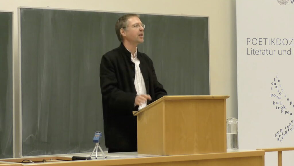 Videovorschaubild Christian Lehnert – Poetikvorlesung: Teilchen. Cherubinische Spuren