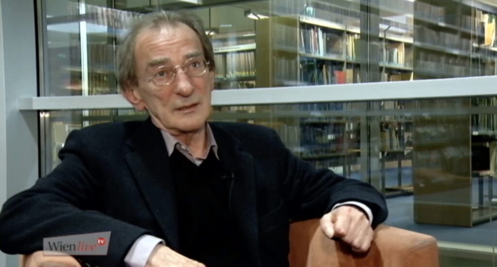 Videovorschaubild zum Interview mit Ludwig Hirsch anlässlich der Buchpräsentation „Ich weiß es nicht wohin die Engel fliegen“