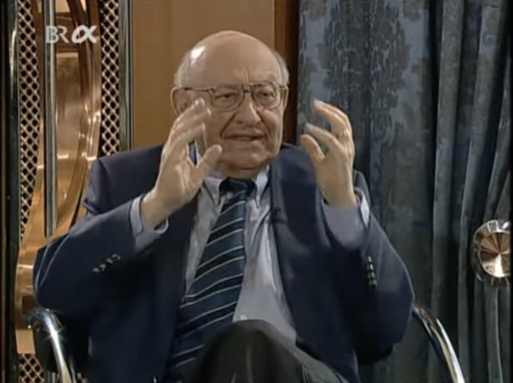 Videovorschaubild – Marcel Reich-Ranicki spricht über Ingeborg Bachmann